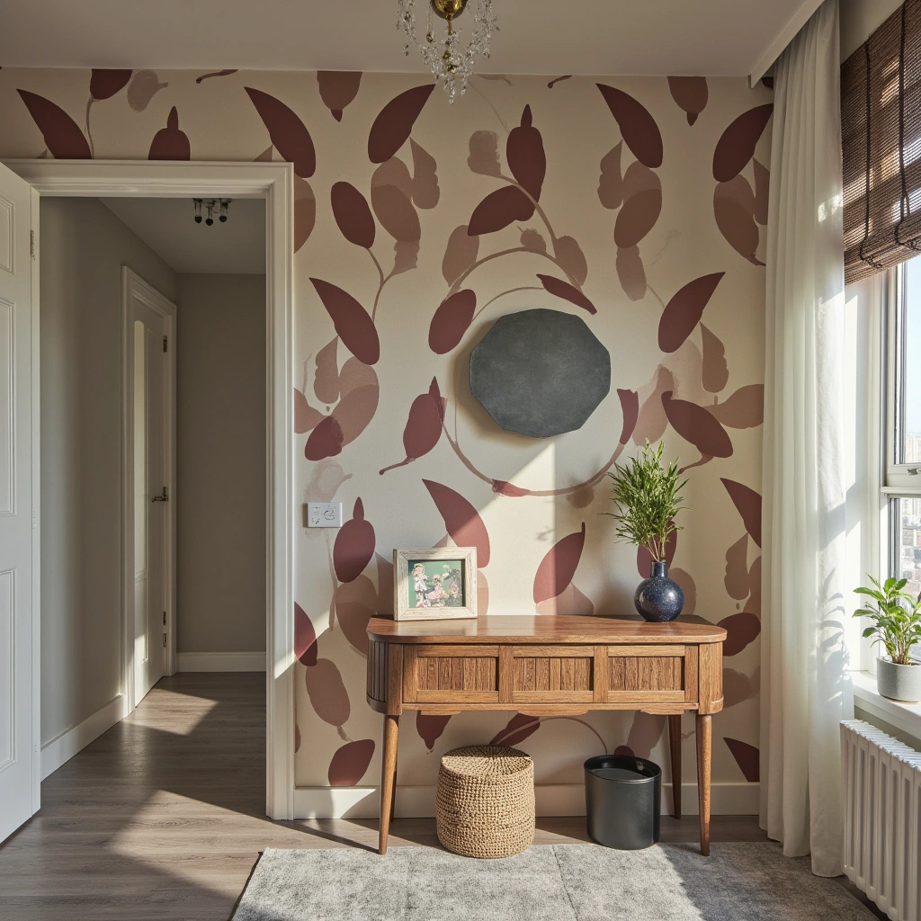 6. Geometric Wallpaper Feature